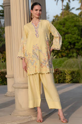 Mehrunissa Floral Cutwork Co-ord Set