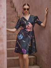 Georgina Dress with Pleated Sleeve