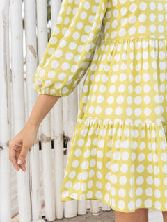 cotton midi dress