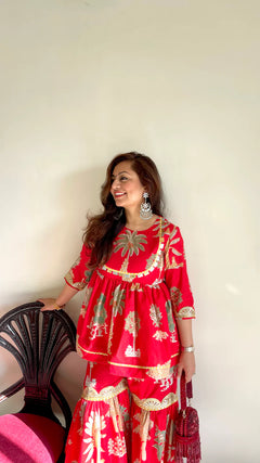 Hoor Women's Sharara Set