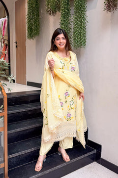 Savarna Hand Painted Suit