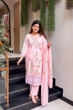Savarna Hand Painted Suit