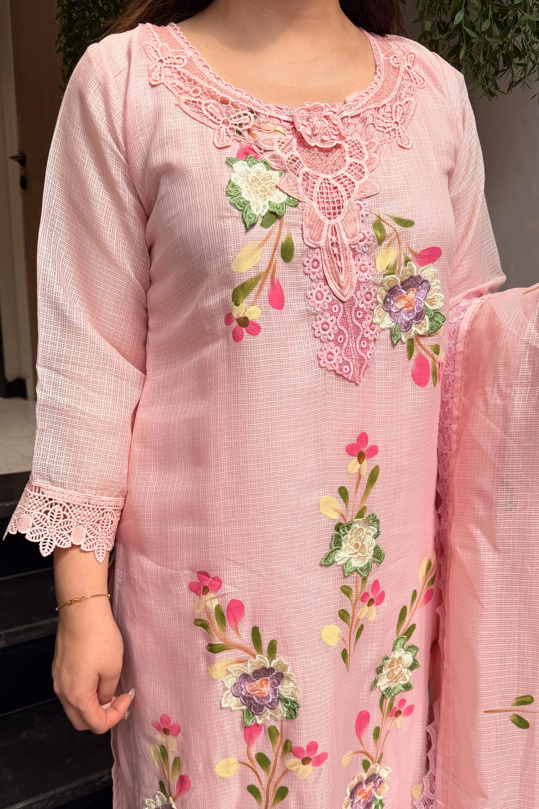 Savarna Hand Painted Suit