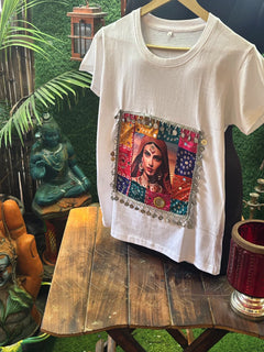 Desi Boho Patch T-Shirt