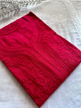 Soft cotton chikankari