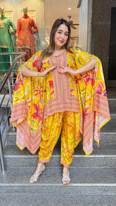 Pure Digital Muslin Chakri Co-Ord Set