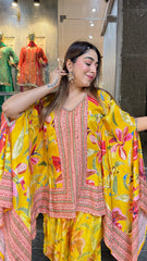 Pure Digital Muslin Chakri Co-Ord Set