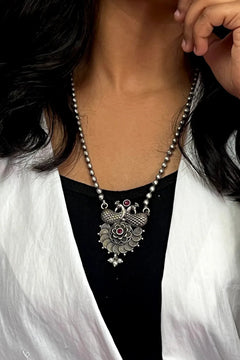 Antique Oxidized Choker Set