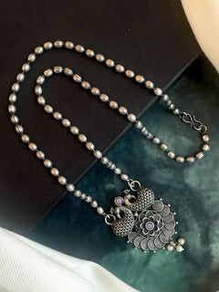 Antique Oxidized Choker Set