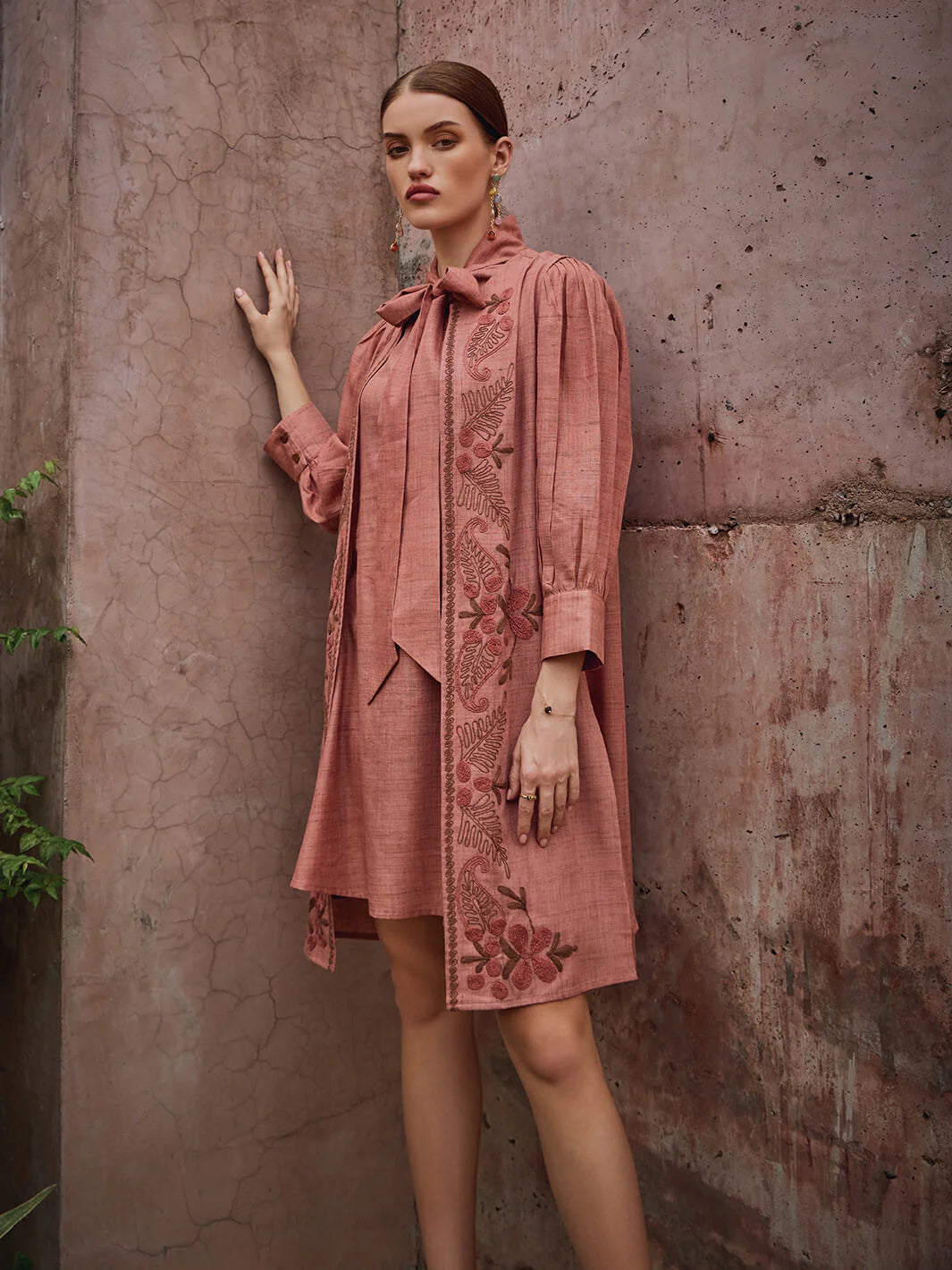 A-line short dress