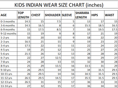 Pink Ikat Yoke Kids Sharara Set