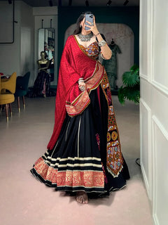Rangrez Noir Gamthi Lehenga Choli
