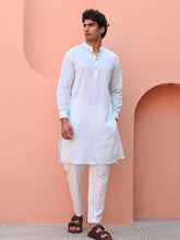 Light Mint Men Long Kurta