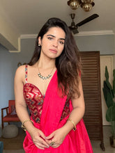 Structured Bustier Corset Blouse Top for Saree, Lehenga & Skirt
