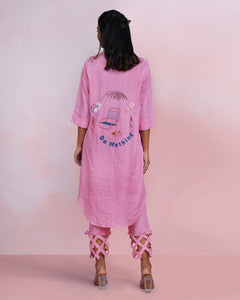Candy Pink Serenity Blush Co-ord Set