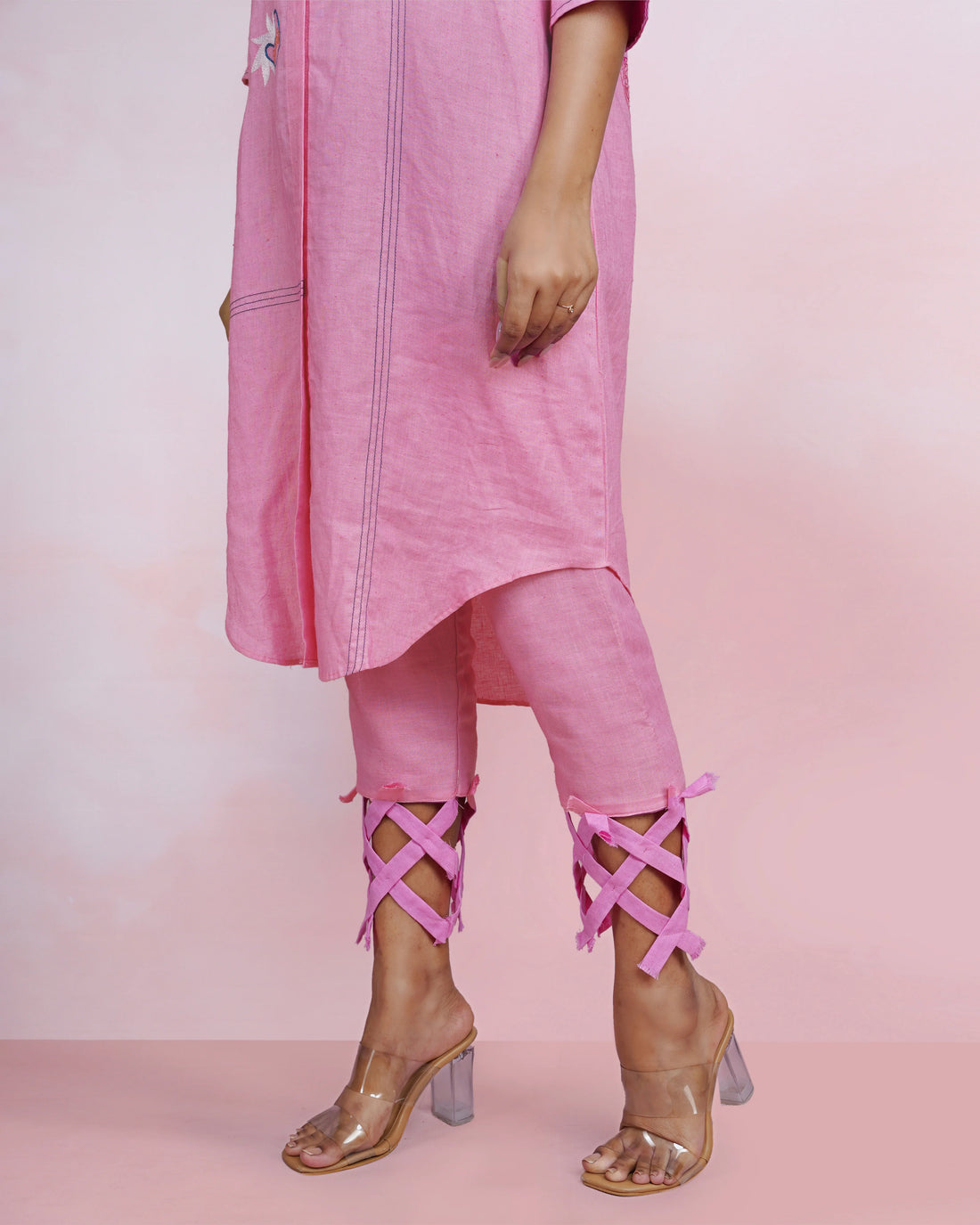 Candy Pink Serenity Blush Co-ord Set