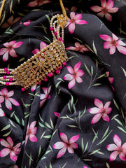 Black silk saree online