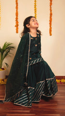 Mimosa Green Lehenga Set