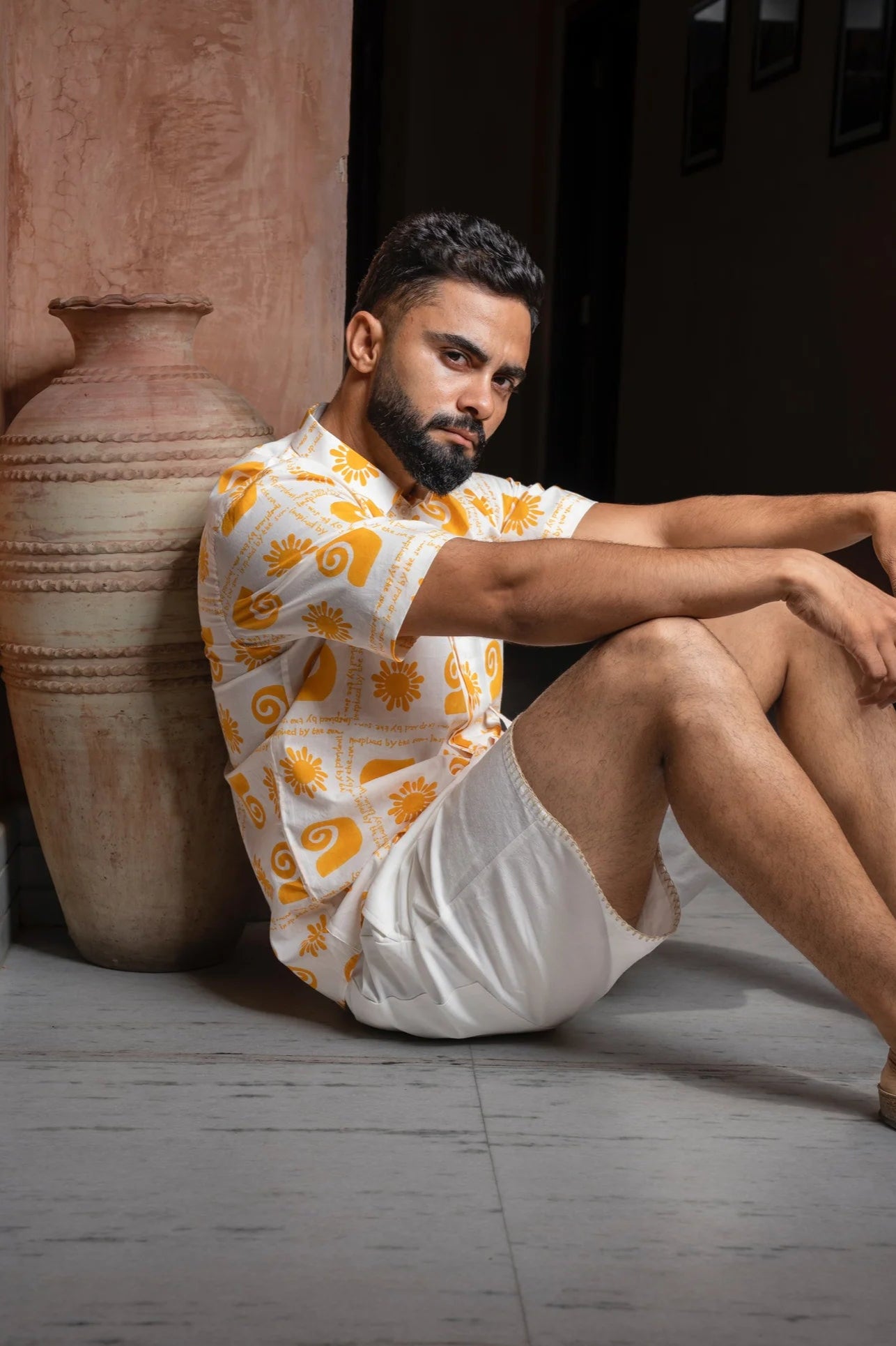 Mykonos Men's Shirt for Summer