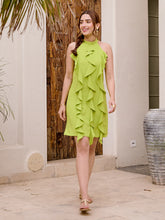 Green Short Summer Dress