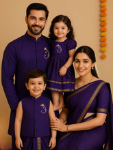 Mom Son Ganesh Chaturthi Paithani Outfit Combo