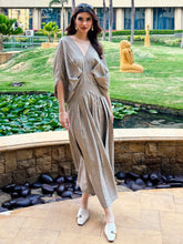 women's pleated jumpsuit