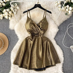 Metallic party dress