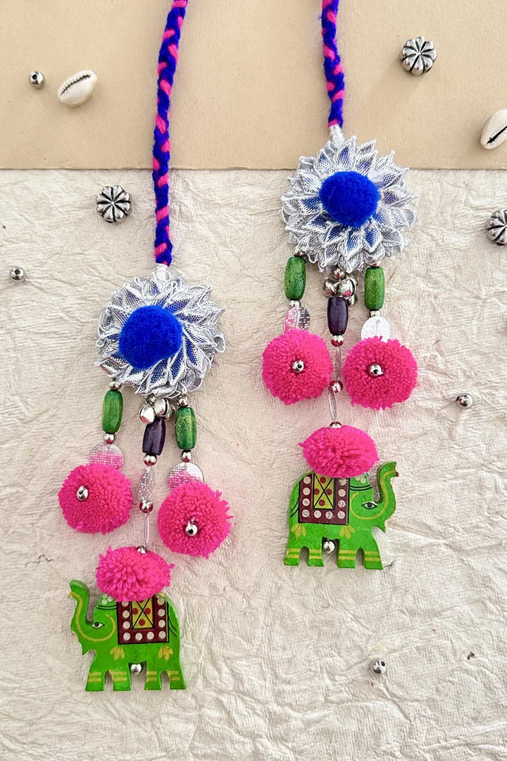 Traditional Gujarati Hair Accessory Handmade Parandi