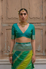 Adjustable waist saree