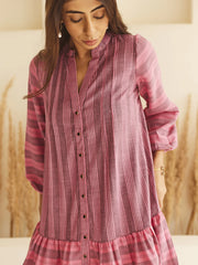 Ruffled summer dress