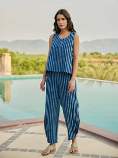 Dabu block print palazzo pants