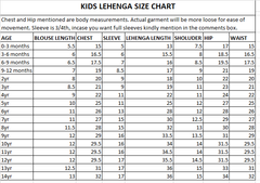 Plum Velvet Girls Lehenga Set