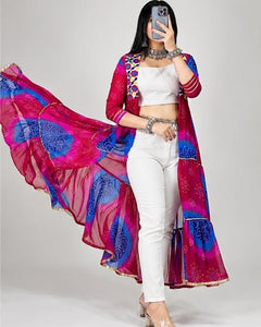 Raas-Rang Multi-Styler Shrug