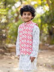 Festive kurta with jacket