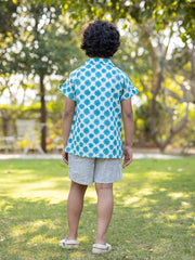 hand-block printed set