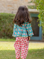 Hand-printed children’s ethnic wear