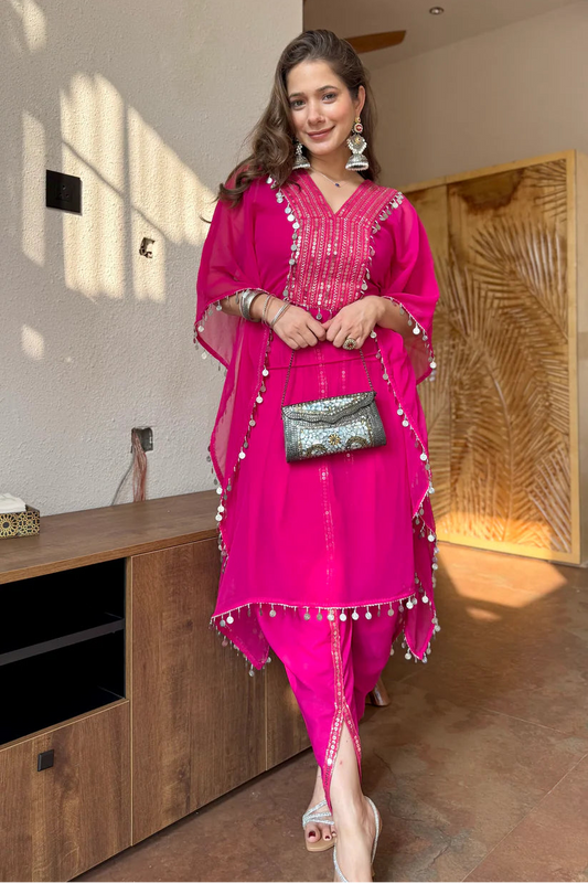 Sunshine Mirror Charm Kaftan Set