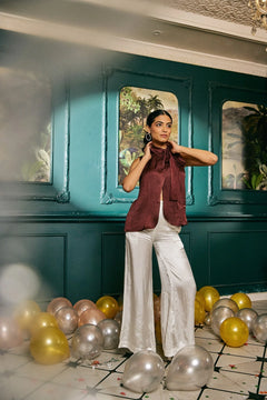Soft satin blouse care