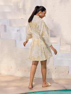 Yellow summer dress