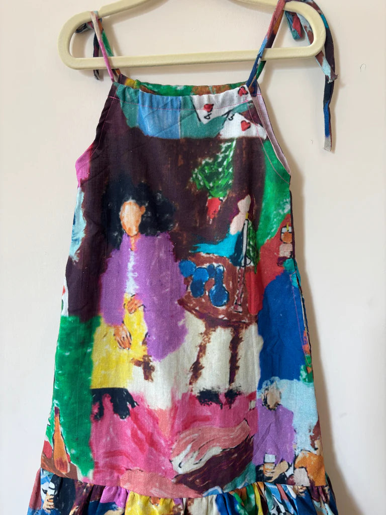 Handloom baby dress