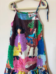 Handloom baby dress