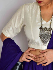 Tissue cotton blouse