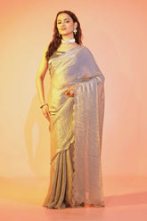 Silver Legacy Jimmy Choo Ready to Wear Saree