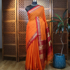 Kesari Riwaayat Ilkal Pure Resham Saree