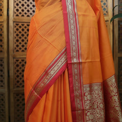Kesari Riwaayat Ilkal Pure Resham Saree
