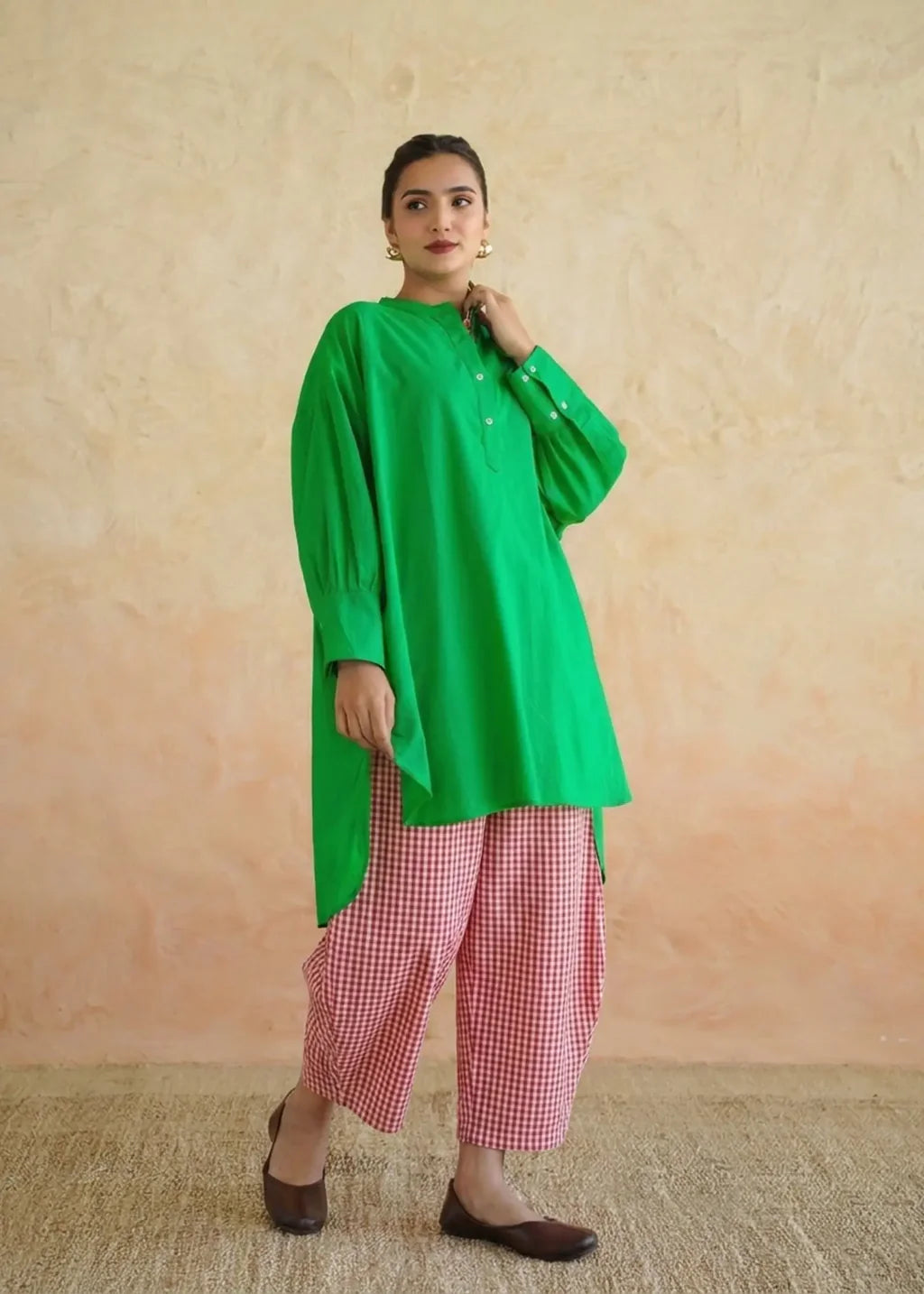 Tulsi Noor Striped Cotton Co-Ord Set