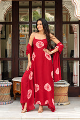Laal Riwaayat Printed Suit Set