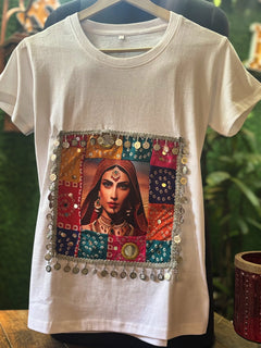 Desi Boho Patch T-Shirt