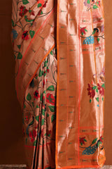 Timeless Gold Paithani Saree