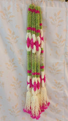 Green/Pink Loop Garlands!!! Set of 2